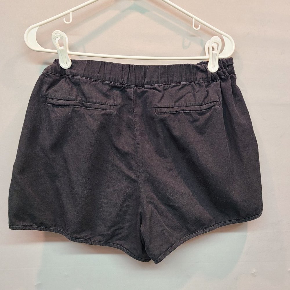 Madewell Pull On Black Shorts Womens Medium - Picture 3 of 8